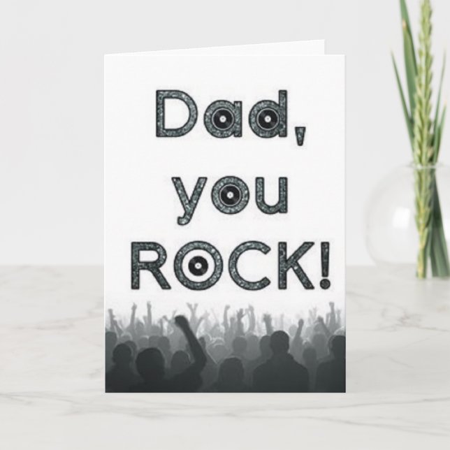 Pappa, Sten! Fars dag-kort Kort (Framsida)
