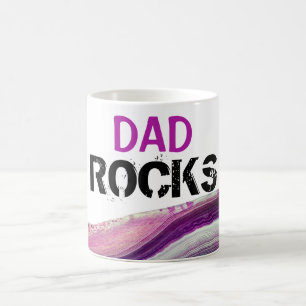*~* Pappa Sten Lapidary Agate Stone Kaffemugg