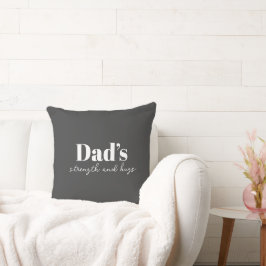 Pappa Strength och Hugs - Fars dag Gift | Kudde