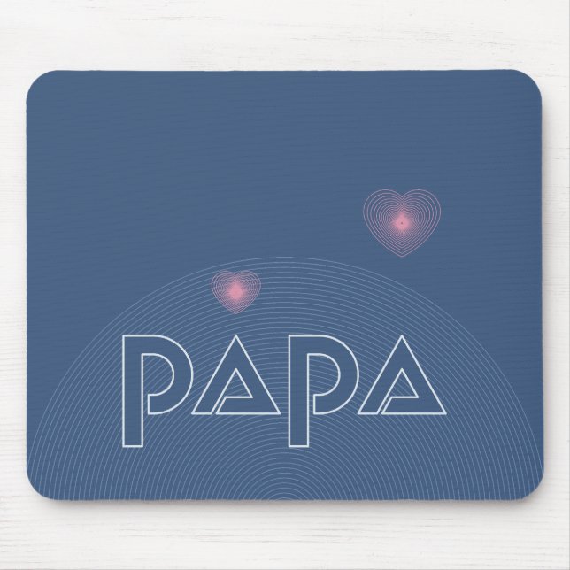 Pappa, styrljus musmatta (Framsidan)