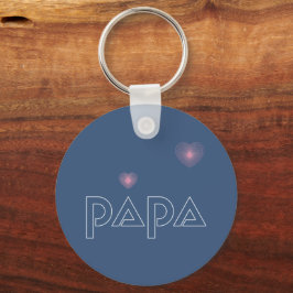 Pappa, styrljus nyckelring