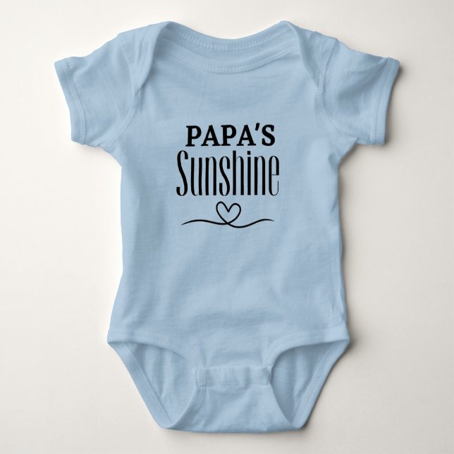 Pappa Sunshine T Shirt (Framsida)