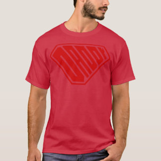 Pappa SuperEmdriven Red T Shirt