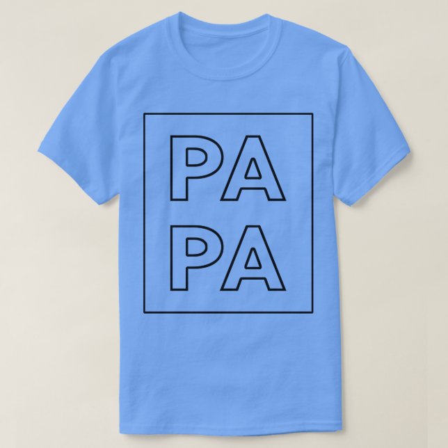 PAPPA T SHIRT (Design framsida)