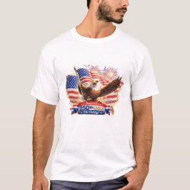 pappa T-shirt Salig Glad 250-årsdag USA!
