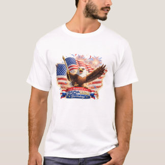 pappa T-shirt Salig Glad 250-årsdag USA!