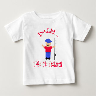Pappa, ta mig och fiska! Boy T-shirt