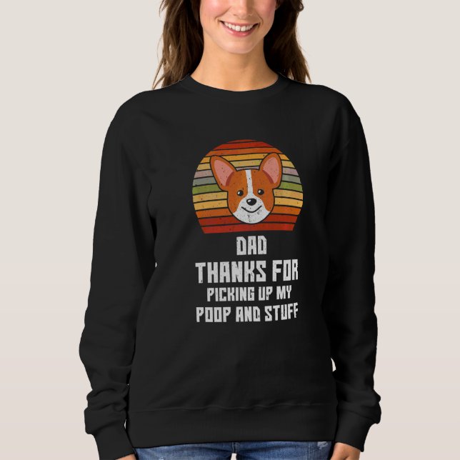 Pappa tack för att du plockade upp min bajs fars d t shirt (Framsida)