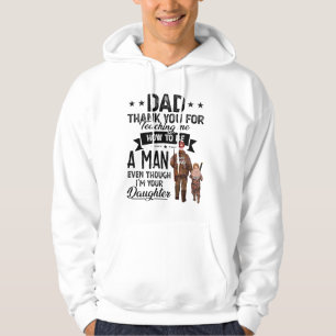 Pappa tackar för skjortan hoodie