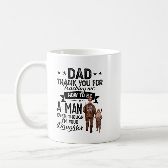 Pappa tackar för skjortan kaffemugg (Vänster)