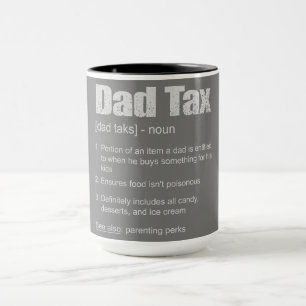 Pappa Tax Mugg - Birthday Gift Mugg