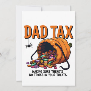 Pappa Tax Skapar att det inte finns några trick Spara Datumet