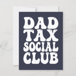 Pappa Tax Social Klubb Vykort