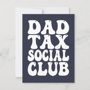 Pappa Tax Social Klubb Vykort