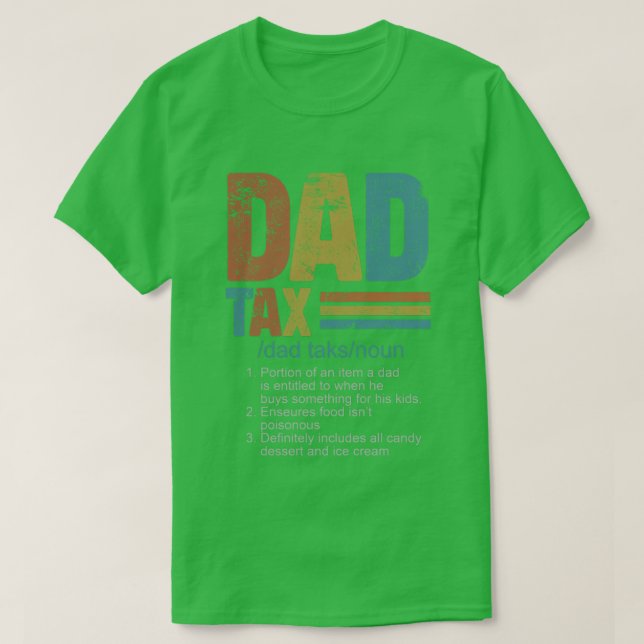 Pappa-Tax T-Shirt - 1 (Design framsida)