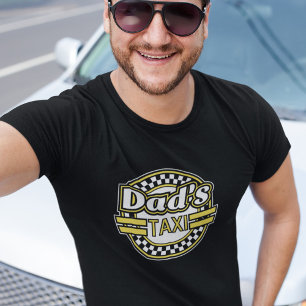 Pappa Taxi Logotyp T Shirt