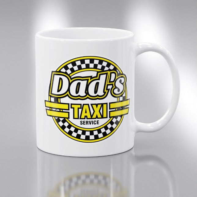 Pappa Taxi Service Mugg - Ideal Fars dag Gift (Skapare uppladdad)