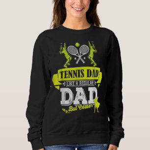 Pappa tennis Player-träning som lämpar sig för Fa T Shirt