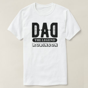 Pappa the Man the Myth the Legend Fars dag Funny T Shirt