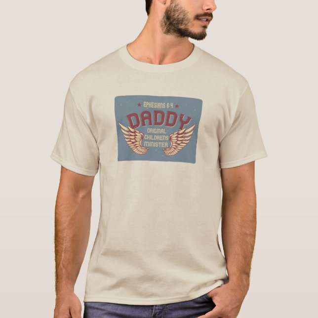 Pappa- The Original Children's Minister T Shirt (Framsida)