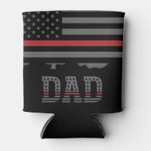 Pappa Thin Red Line Firefighter Pappa Gifts