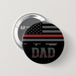 Pappa Thin Red Line Firefighter Pappa Gifts Knapp