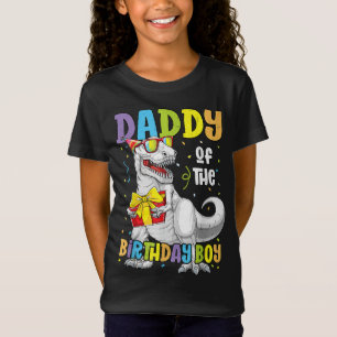 Pappa till Birthday Boy Manar Matching Trex Birthd T Shirt