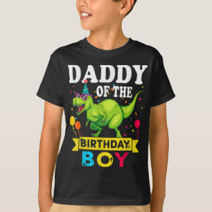 Pappa till Birthday Boy T-Rex RAWR Dinosaur Birt T Shirt