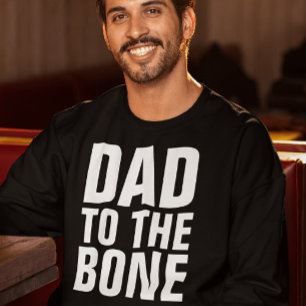 PAPPA TILL BONE Funny Manar-Shirts Lång Ärmad Tröja