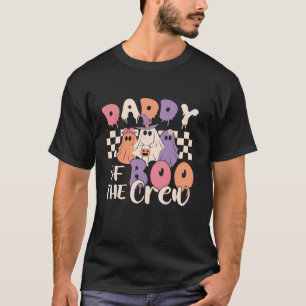Pappa till Boo Crew Retro Ghost-taloky Halloween T Shirt