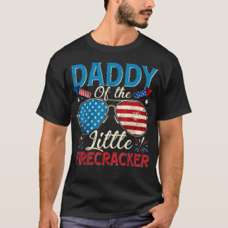 Pappa till den lilla smällkaramellen 4:e juli papp t shirt