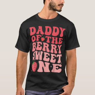 Pappa till den söta bären 1-årsdag t shirt