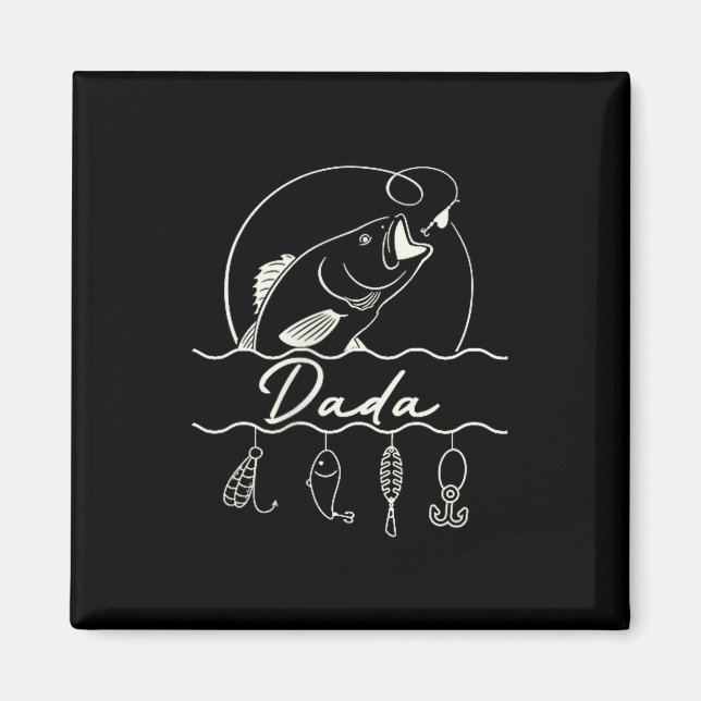 Pappa till den stora fångar fisk-officialt 1:a magnet (Framsidan)