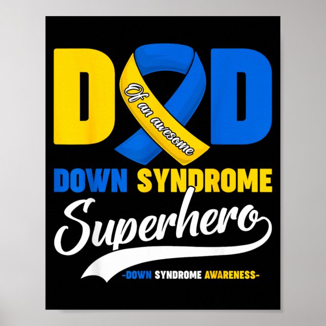 Pappa till en fantastisk Down syndrom-superhjälte  Poster (Framsidan)