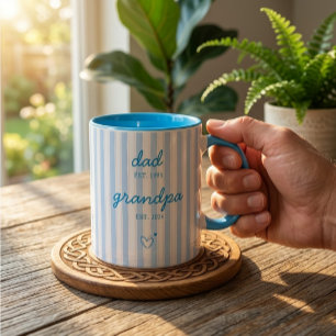Pappa till farfar tillkännagivande present mugg