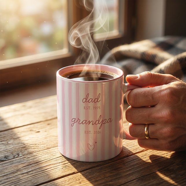 Pappa till farfar tillkännagivande present mugg (Skapare uppladdad)