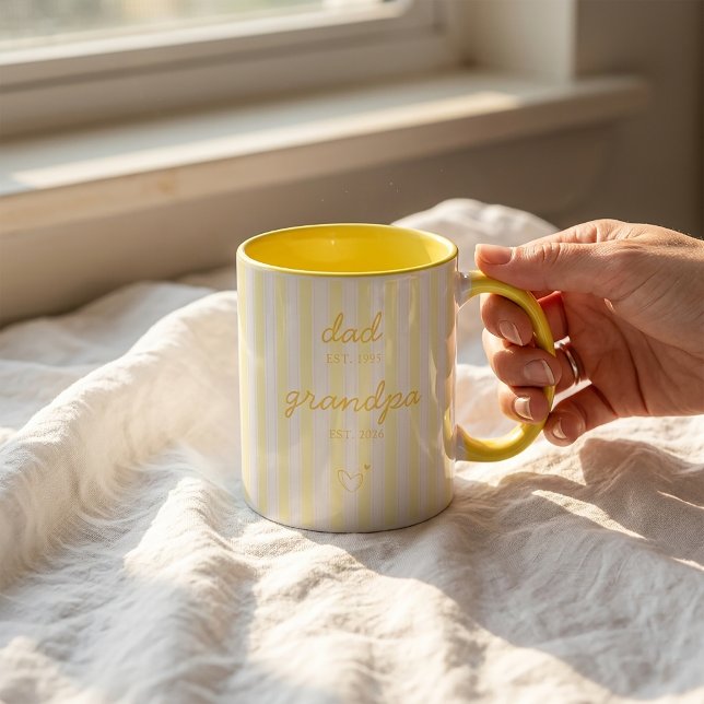 Pappa till farfar tillkännagivande present mugg (Skapare uppladdad)