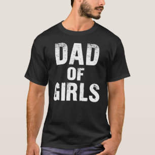 pappa till flickor t shirt