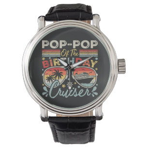 Pappa till födelsedags kryssaren Semester Retro Armbandsur