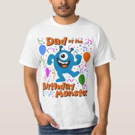 Pappa till födelsedagsmonster t shirt