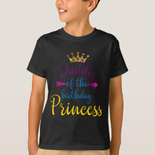 Pappa till födelsedagsprinsessan Matching Family T Shirt