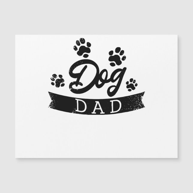 Pappa till hund Rolig design - Presentidé för hund (Framsida)