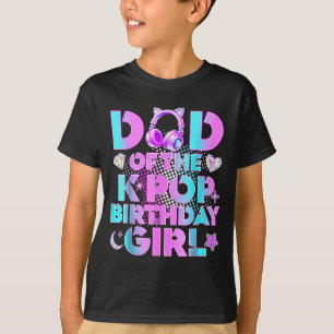 Pappa till K-Pop-födelsedagsflickorna Koreansk mus T Shirt