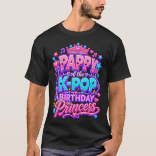 Pappa till K-Pop-födelsedagsprinsessan koreansk mu T Shirt