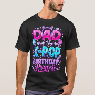 Pappa till K-Pop-födelsedagsprinsessan koreansk mu T Shirt