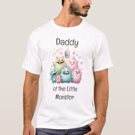 Pappa till Little Monster födelsedag T Shirt