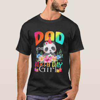 Pappa till Panda Enhörning T Shirt