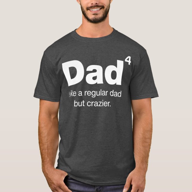 Pappa till Pappa:s fjärde kraftverk, men krabblare T Shirt (Framsida)