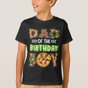 Pappa till pojken födelsedags pojken pizza älskare t shirt