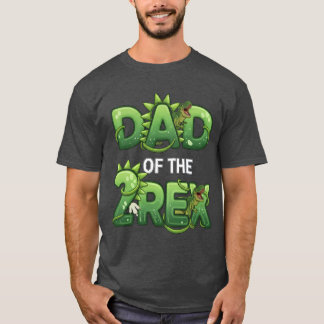 Pappa till T-Rex Rolig design för dinosaurieälskan T Shirt